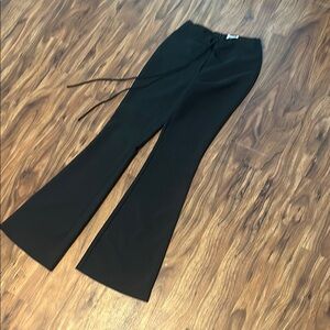Black Flared Women's Pants